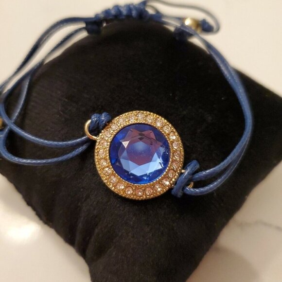 Avon Energy String Bracelet Bundle Light Pink / Blue / Smoky Topaz NEW - Picture 6 of 6